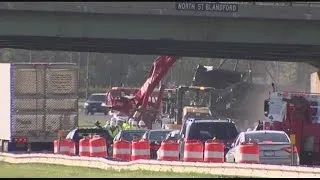 Accident on Mass Pike in Blandford: left lane now open