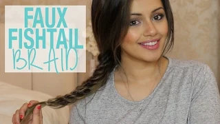 Hair Tutorial | Faux Fishtail Braid Tutorial | Kaushal Beauty