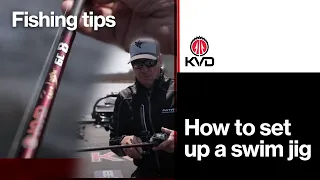 Swimjig fishing tips and setup - with KVD