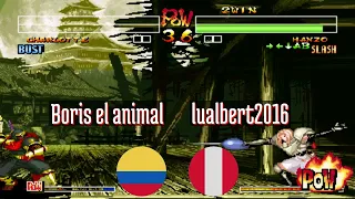 FT5 @samsho4: Boris el animal (CO) vs lualbert2016 (PE) [Samurai Shodown IV Fightcade] Feb 13