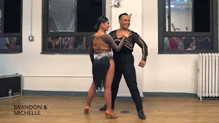Brandon Ayala and Michelle Morales (Show) - Empire Mambo NYC