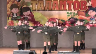 Выступление кадетов 4А  73 школы  в ДК Железнодорожник 1.11.2015 на конкурсе "Урожай талантов"