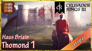 Let's play Crusader Kings 3: Thomond (mit Tutorial | D | HD) #1 - Aufbau eines Reiches