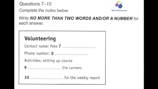 Ielts Listening Test From Past Real Exam #1 2015 With Key