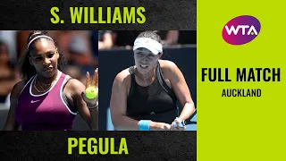 Serena Williams vs. Jessica Pegula | Full Match | 2020 Auckland Final