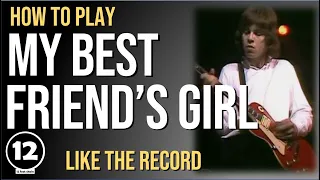 My Best Friend's Girl - The Cars | Guitar Lesson