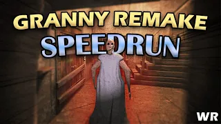 Granny REMAKE - (1:08) - SPEEDRUN (WR)