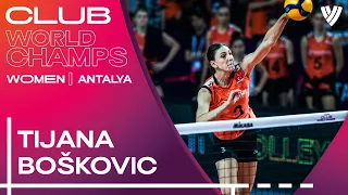 Tijana Bošković's HIGHLIGHTS in Vakifbank Spor Kulubu (TUR) vs. Eczacibasi Dynavit Istanbul (TUR)