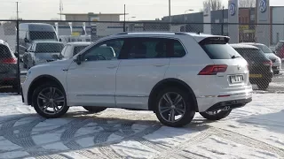 Volkswagen NEW Tiguan R-Line 2018 Oryx White Pearl 19 inch. Sebring Walk around inside