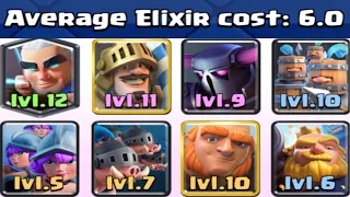 When Clash Royale Noobs Use An Overly Expensive Deck…..