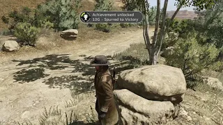 Red Dead Redemption -  Spurred to victory achievement  2024