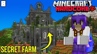 I Spent 15 Hours Building this Farm in Hardcore Minecraft!