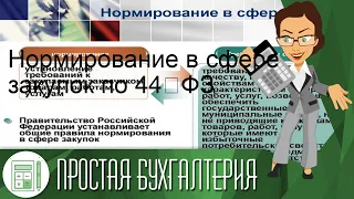 Нормирование в сфере закупок по 44‑ФЗ