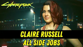 CLAIRE RUSSELL - THE BEAST IN ME Side Job ( Walkthrough ) | CYBERPUNK 2077