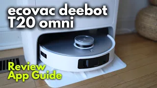 ECOVACS DEEBOT T20 OMNI - Hot Water Mopping Works