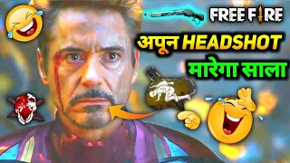 Avengers Endgame Final Battle Funny Dubbing 😆🤣| Free Fire Comedy | Free Fire Funny Video | Addyrobo