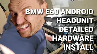BMW E60 E61 Android Headunit install