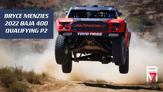 Bryce Menzies: 2022 Baja 400 Qualifying P2 || 4K