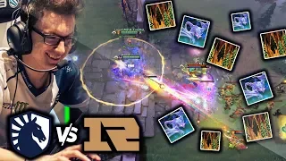 LIQUID Playing The Dirtiest Dota in 2019 vs RNG - Arc Warden + Tiny Combo - Miracle Perspective TI9