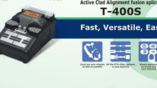 SUMITOMO T400 splicing machine Demo