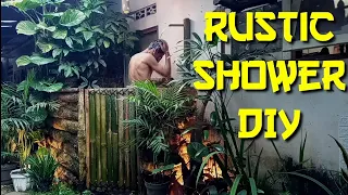 Build an outdoor shower DIY