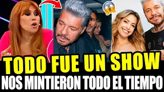 MAGALY MEDINA DESMIENTE EL ROMANCE DE MILETT FIGUEROA CON MARCELO TINELLI SERIA TODO UN SHOW MENTIRA