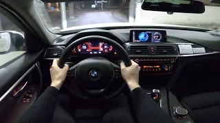 BMW 320d xDrive Touring | 4K POV NIGHT Test Drive