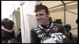 Michael Dunlop Interview at 2024 North West 200 during Wednesday Practice