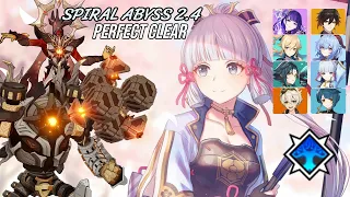 2.4 Spiral Abyss Floor 12 Perfect Clear - Genshin Impact