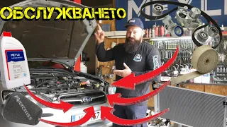 БЕЗКОМПРОМИСНО Обслужване на СУБАРУ Легаси EJ20 ( 2.0 138hp ) | Ръчкам