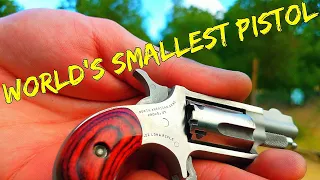 The World's smallest Pistol!!! NAA Mini 22lr Review