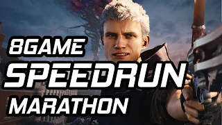 8 Game Speedrun Marathon