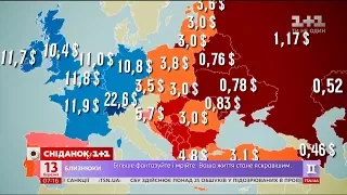 Мінімальна погодинна оплата праці в Україні менша, ніж у бідних державах Африки