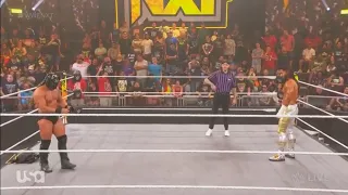 Mustafa Ali Vs Dragon Lee - Arbitro Especial Dominik Mysterio - WWE NXT 05/09/2023 (En Español)
