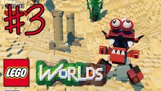 Ethan plays LEGO Worlds (#3) - BURNARD! BAZOOKA!!