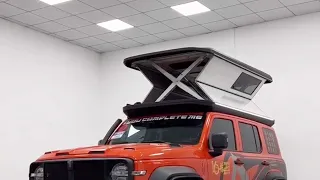 Self Lifting Hard Shell Rooftop Tent