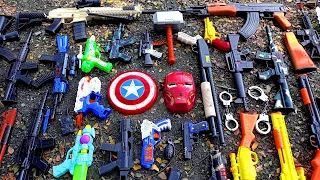 Tembak Plastik Nerfgun Seperti * Watergun, Soft Bullet, Sniper, Ak47, M16, Machine Gun, Nerf 080