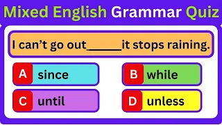 English Grammar Quiz | English Quiz | Quiz English | Mixed English Grammar Quiz Part-71