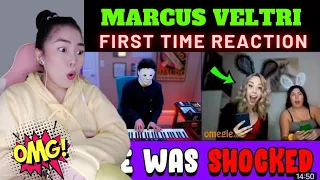 FIRST TIME REACTION | MARCUS VELTRI - Michael Myers takes song requests on OMEGLE... 😱