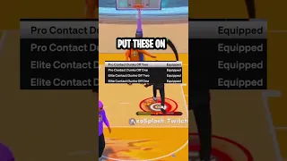 How To Get Contact Dunks Every time✅ NBA 2K23 #nba2k23 #nba2k #xosplash