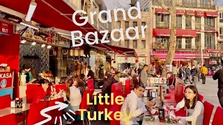 Istanbul Grand Bazaar Tour -Fake Market in Turkey walking Tour|4K UHD 60fps