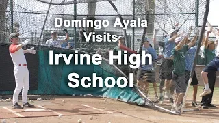 Domingo Ayala Visits Irvine High School