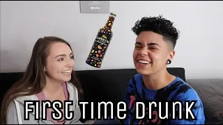 GETTING DRUNK FOR THE FIRST TIME