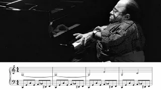 Left hand fingering of Michel Petrucciani on Take The A Train