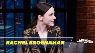 Rachel Brosnahan Offered Banana Chips to a Ghost So It Wouldn't Haunt Her