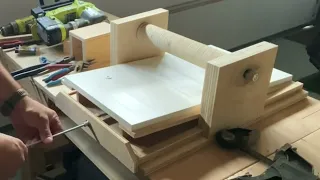 DIY Drum Sander Build Powered By a Drill