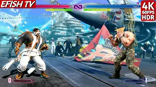 Rashid vs Guile (Hardest AI) - Street Fighter 6 | PS5 4K 60FPS
