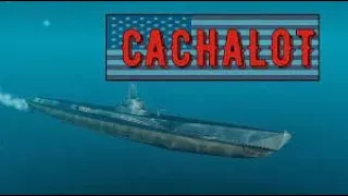 Мир кораблей. Бой в 2023 г. Американской подводной лодки CACHALOT на локации Пролив.