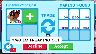 😱🤑14 HUGE OFFERS FOR MY NEON BAT DRAGON! (LATEST OFFERS AUG 2023) ADOPT ME TRADING #adoptmetrades