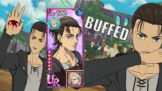 NEW BUFFED UP EREN SHOWCASE!! | FINAL SEASON EREN IS GOOD! | Seven Deadly Sins: grand Cross